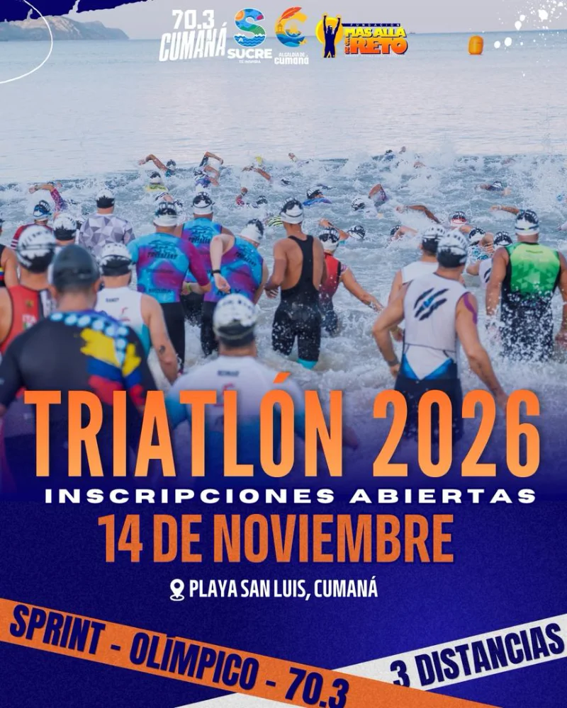 Triatlón cumaná 2026